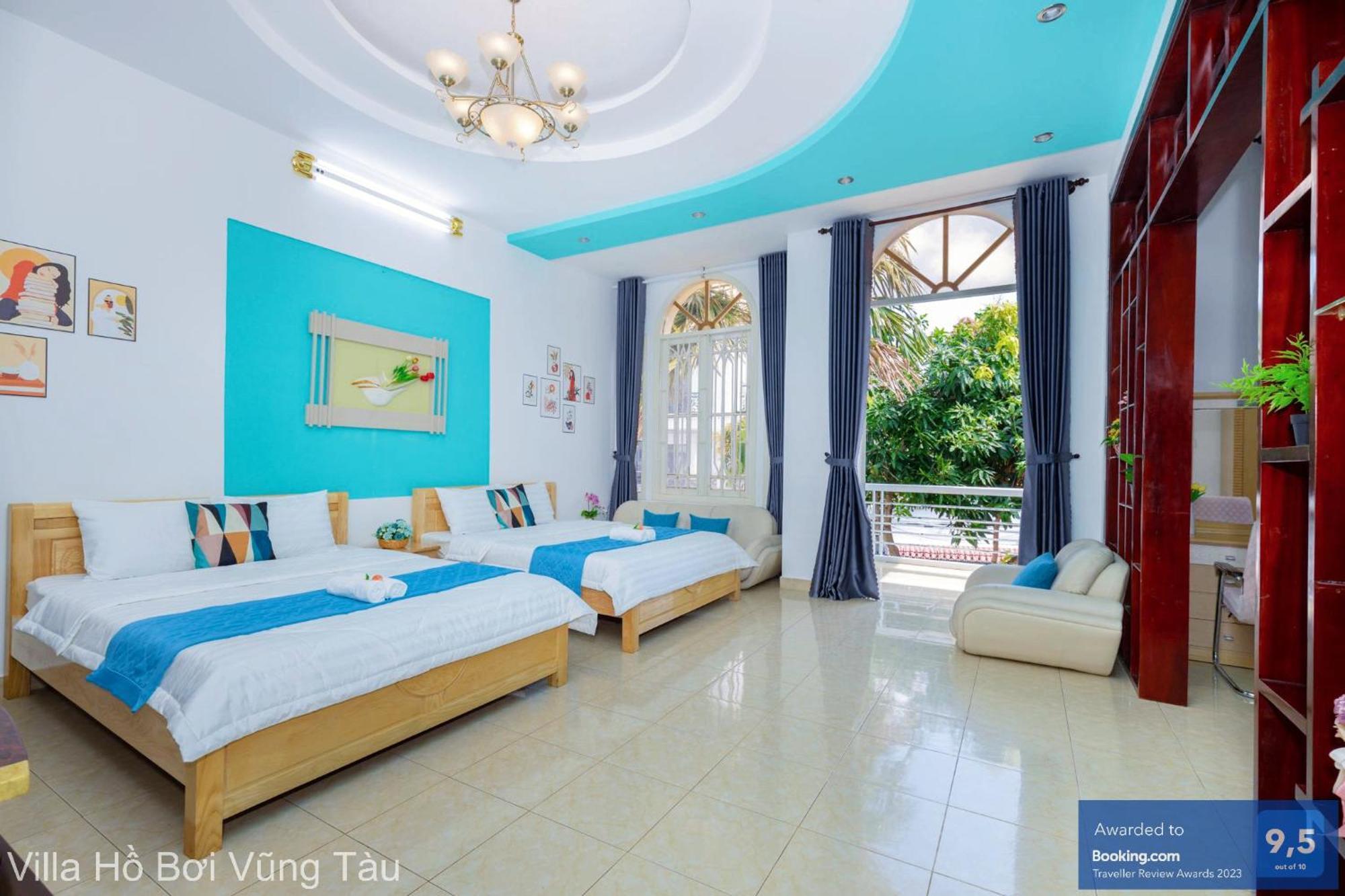 Villa San Vuon Gan Bien Bai Sau - Free Bida - Dan Karaoke Vung Tau Exterior foto