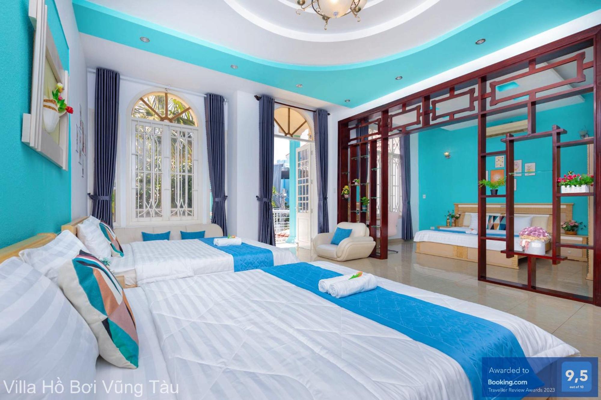 Villa San Vuon Gan Bien Bai Sau - Free Bida - Dan Karaoke Vung Tau Exterior foto